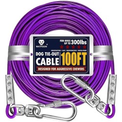 100FT/30M FOR LARGE DOGS/PURPLE