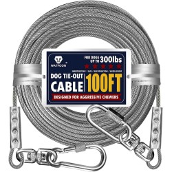 100FT/30M FOR LARGE DOGS/SILVER