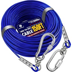 150FT/45M FOR LARGE DOGS/BLUE